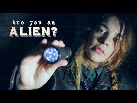 ASMR Are You An Alien? The Thing Roleplay | Light following, Wind blowing, Face touching [Binaural]