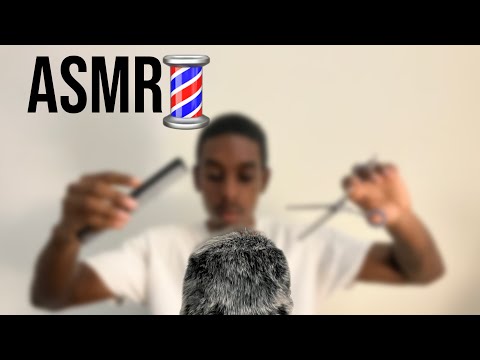[ASMR] Relaxing haircut/trim roleplay