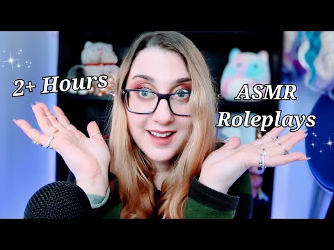 6 ASMR Roleplays For Tingles and Sleep (personal Attention, visual triggers, mouth sounds)