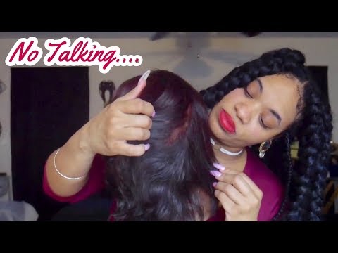 [ASMR] REALISTIC SCALP MASSAGE and HAIR RELAXATION