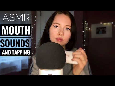 ASMR~Mouth Sounds, Tapping & Scratching On Random Objects, & Positive Affirmations🤩 (CV for Tom✨)
