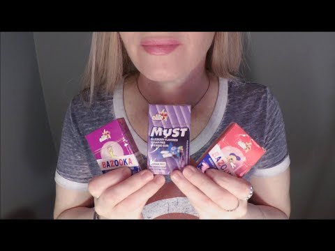 ASMR Chewing Gum From The Middle East | Whispered