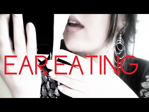 ASMR 3Dio ear eating only