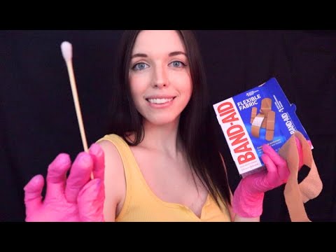 ASMR Hospital - Healing Your Wounds  | Bandages, Personal Attention, Gloves