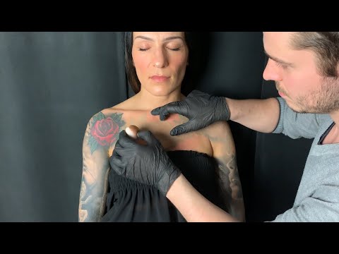 ASMR Covering Up Her Tattoos
