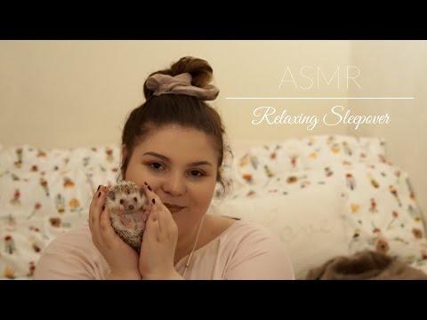 ASMR Sleepover - Soft Speaking - Personal Attention - Dealing With Anxiety