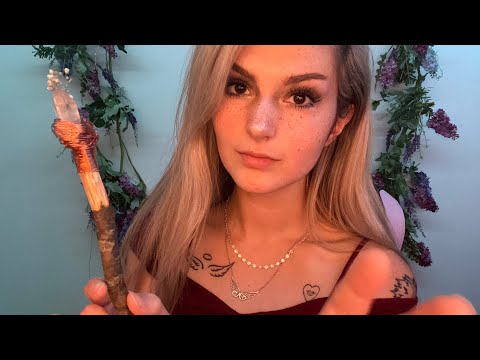 [ASMR] Relaxing Witch Cleanses All Your Negativity // Soft Spoken