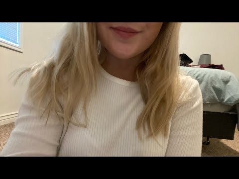 ASMR haul! (tapping, scratching, fabric sounds, etc)