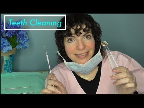 ASMR Roleplay Dentist Teeth Cleaning