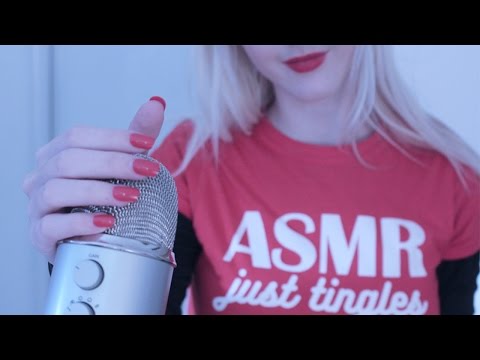 ASMR Microphone Brushing, Scratching, Tapping & Whispers ♡ Relaxing Sleep Triggers