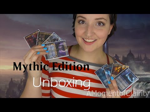 [ASMR] Crinkly Unboxing & Pack Cracking | Mythic Edition Box | MtG | War of the Spark