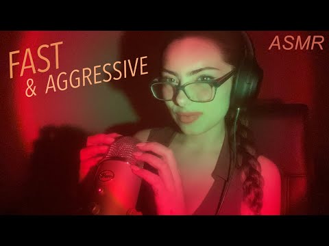 asmr | fast & aggressive triggers