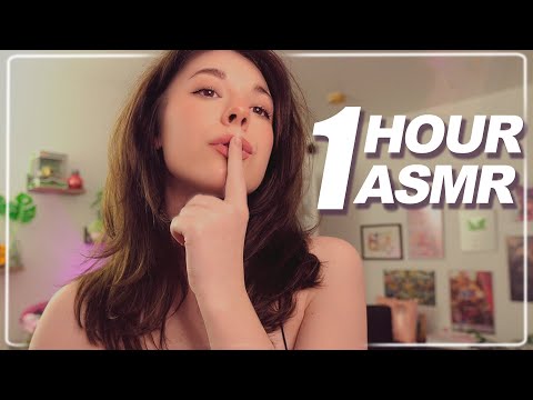 ASMR | 1 HOUR OF UP-CLOSE & PERSONAL ATTENTION ❤️ NEGATIVE ENERGY & STRESS REMOVAL ❤️ (LIGHT LOFI)