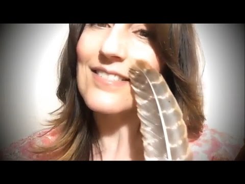 ASMR Personal Attention | Face Stroking (with feather) | Whispering | Ambient Rain