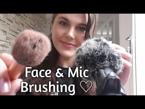ASMR || Face & Mic Brushing | Comforting You ||