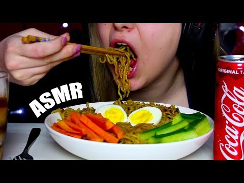 ASMR | Korean Fire Noodles | EXTREME CHEWY EATING SOUNDS | NO TALKING | Queen ASMR