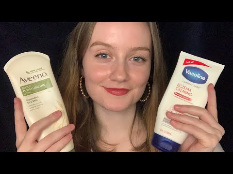 ASMR | Tapping on Lotion Bottles with Lotion Sounds