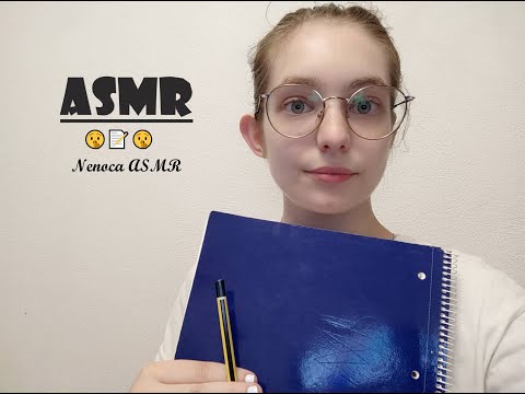 ASMR | Perguntas aleatórias 🤫📝