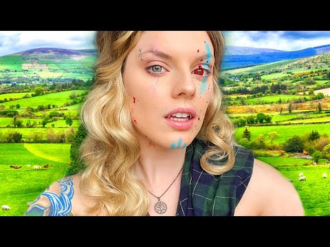 Transforming into A Celtic Warrior | Makeup Tutorial