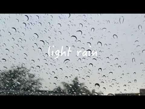 ASMR ~ 1 Hour of Light Rain (relaxing, rain on roof/near window, no talking)