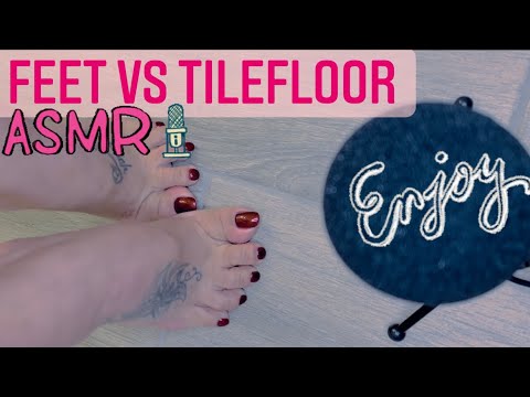 FEET ASMR on TILE flooring!!! Any REQUEST?