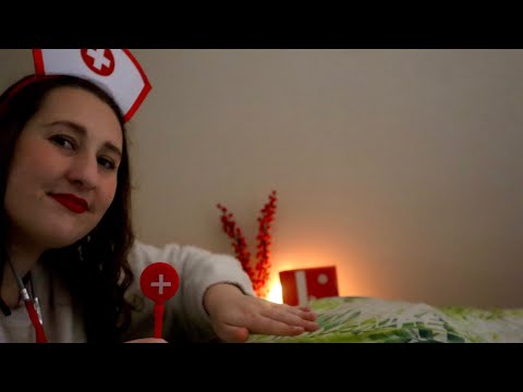 ASMR ❤️ POV 🏥 Nurse Takes Care of Your While You're Sick ❤️‍🩹