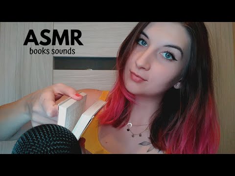 ASMR| BOOKS SOUNDS - pages flipping, tapping, scratching