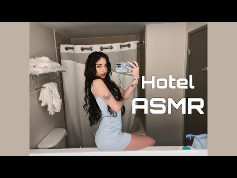 Hotel ASMR w/ Mini Mic, Mouth Sounds, Hand Sounds, Random Triggers