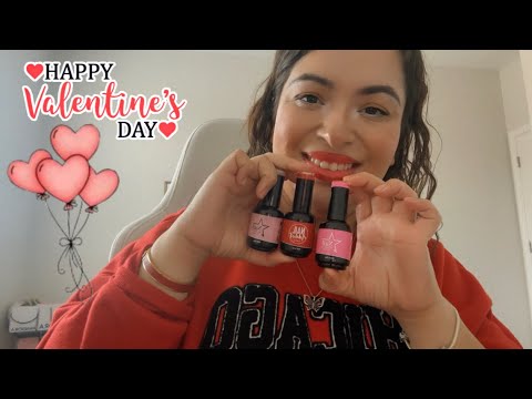 ASMR Nail Spa Roleplay| Doing your Valentines Nails 💅🏻 💘❤️