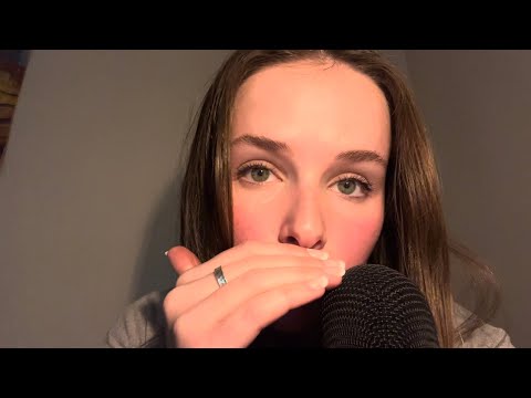 ASMR ~ no talking ~ sticky sounds, tapping, tracing, mouth sounds💋✨