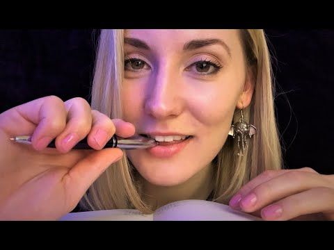 Were You Trying To Read My Diary? 😱 // Pure Whispering, Pen Nibbles, Travel Stories // ASMR