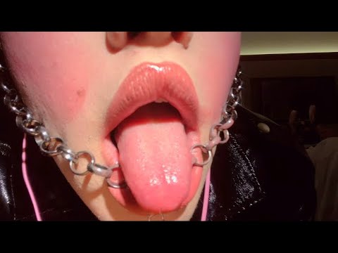 ASMR lick chain bdsм 🔞