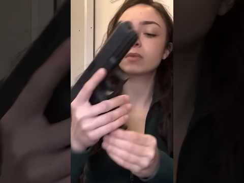 asmr put you to sleep with fun sounds pistols Glock and whispering #sleepytriggers #fasttrigger