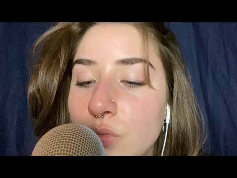 asmr | Repeating goodnight with delicate KISSES and mic BLOWING to put you to sleep 😴 💋