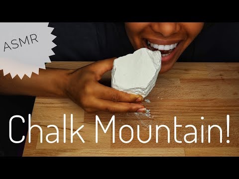 ASMR Chalk Mountain | CRUNCHY | No Talking [TINGLES]
