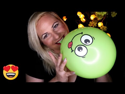 ASMR Silly Balloons inflated Part 34