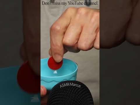 ASMR Lightly Counting Plastic Counters #short