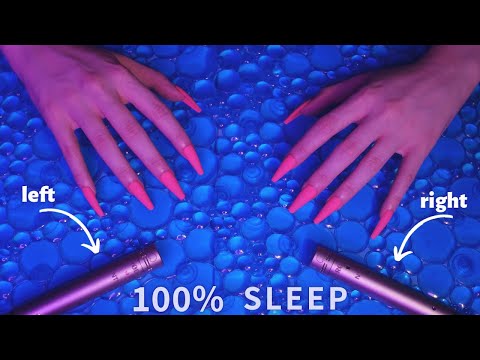 ASMR Tapping and Scratching with 17 Different Mics , Surfaces & Nails 💙 No Talking for Sleep 😴