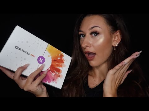 [ASMR] Finding Out My Ethnicity (MyHeritage Unboxing & Results)...😱