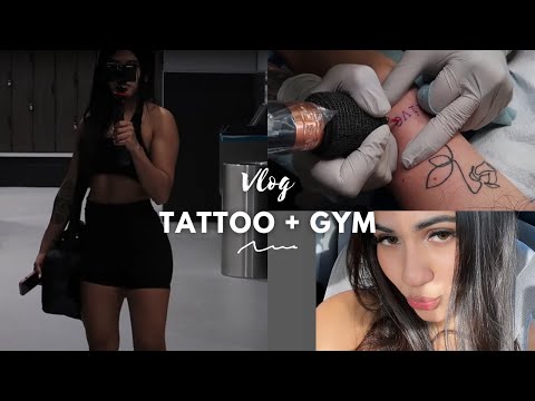New tattoo + gym vlog (not asmr)