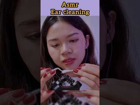 ASMR Ear Cleaning #asmr  #asmrearcleaning #asmrshorts  #earcleaning #zoomh4npro #tingleasmr #shorts