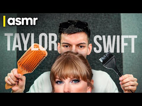 ASMR roleplay peluqueria con Taylor Swift corte de cabello en ASMR español