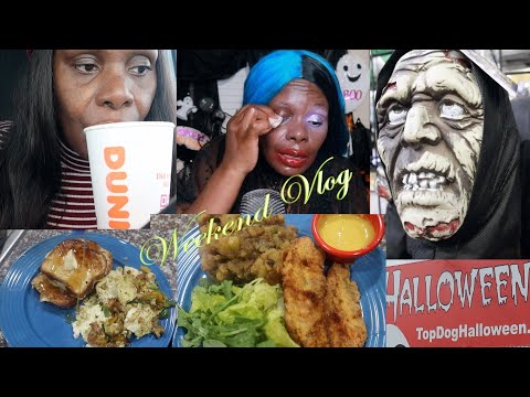 FRENCH TOAST | HALLOWEEN SHOPPING | OIL CLEANSING