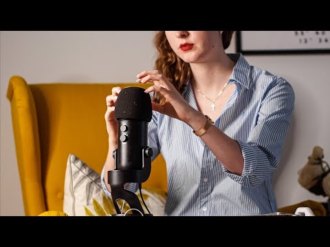 ASMR • Fast Microphone Scratching with short nails 💅 • no talking