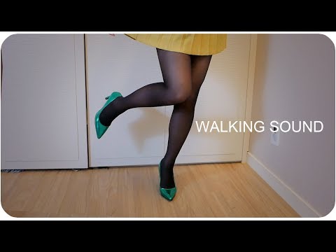 ASMR Real Walking!! stamp👠 발,구두, 신발 소리 / foot,shoes,high heel sound
