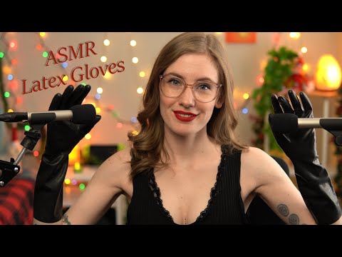 ASMR Latex Gloves Try On (NO TALKING)