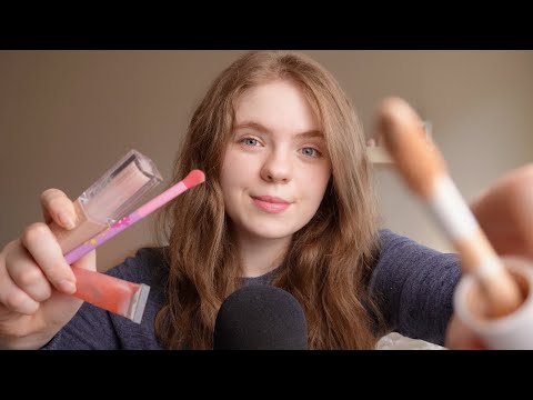 ASMR FAST & AGGRESSIVE MAKEUP APPLICATION! With Layered Sounds And Visuals💄