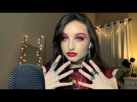 ASMR || Fast & Aggressive Ring Sounds, Finger Flutters || Ring Collection
