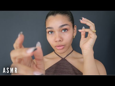 ASMR | 1 HR OF SOFT SPOKEN WHISPERS, TAPPING, MOUTH SOUNDS ✨