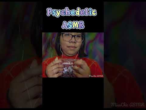 ASMR PSYCHEDELIC FAST AND AGGRESSIVE TAPPING #asmrshorts #asmrfastandaggressive #mouthsounds  😵‍💫🌈